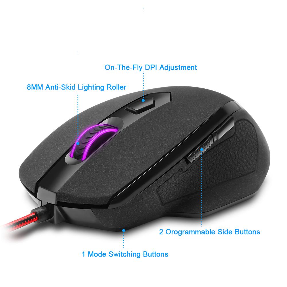 Redragon USB Gaming Mouse 10000 DPI
