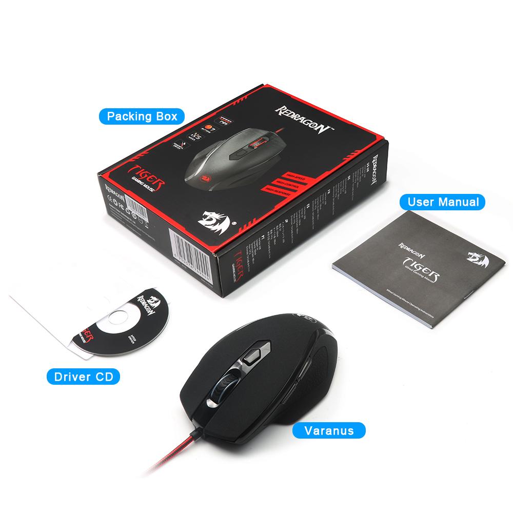 Redragon USB Gaming Mouse 10000 DPI
