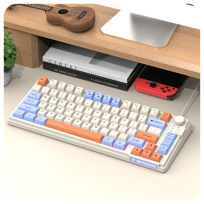 Gizmava K81 Bedraad Gaming Toetsenbord – RGB Lichteffecten