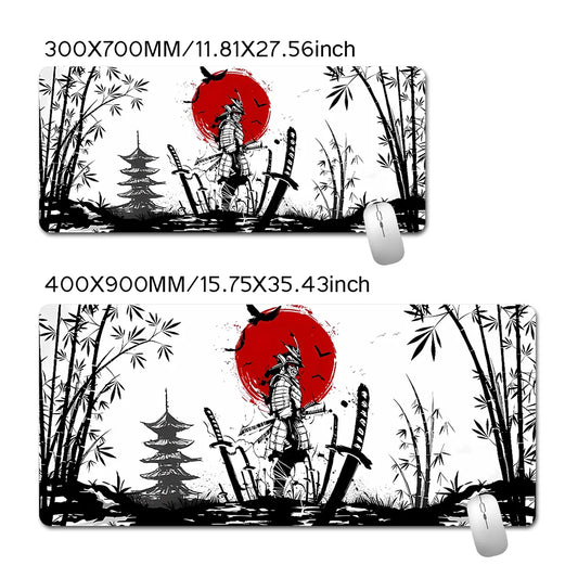 Gizmava Samurai Warrior – Gaming Mousepad met Antislipbasis