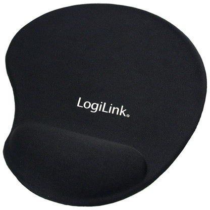 LogiLink Mousepad met Gel Polssteun – Comfort en Precisie voor Lange Gamesessies