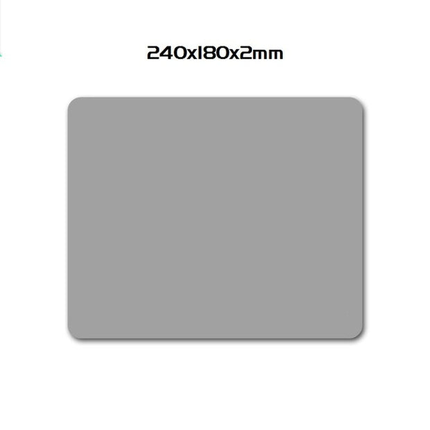 Gizmava Aluminium Gaming Mouse Pad – Hard Metal, Anti-Slip & Precisiecontrole