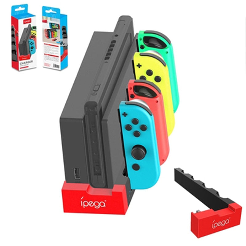 Nintendo Switch Joy-Con Oplaadstation – Dock Stand voor 4 Controllers