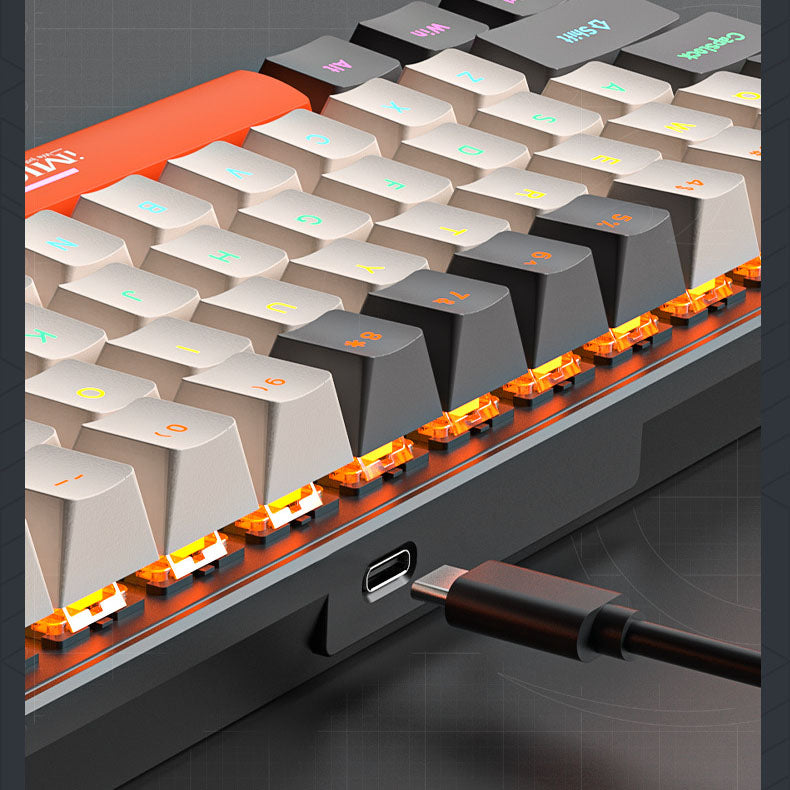 Gizmava Customized Mechanisch Toetsenbord – TYPE-C Bedraad