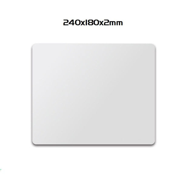 Gizmava Aluminium Gaming Mouse Pad – Hard Metal, Anti-Slip & Precisiecontrole