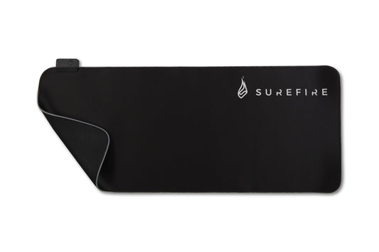 SureFire Silent Flight RGB-680 – RGB Gaming Mousepad voor Precisie en Stijl