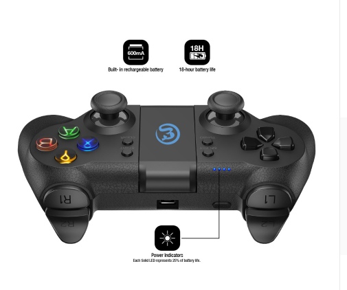 Gizmava GameSir T1 Bluetooth & USB Game Controller
