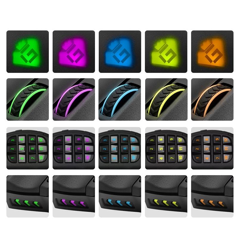 Rocketek 16400DPI USB Gaming Muis