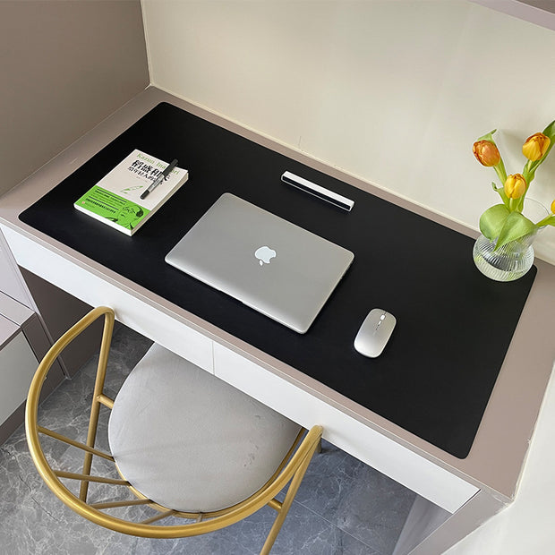 Large PU Leather Desk Protector Mat – Waterproof Mouse & Keyboard Pad 60x30cm