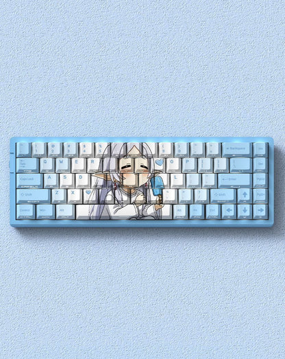 Gizmava Mysterious Realm 74 – PBT Keycap Set met Anime-Design (Sublimatie OEM-kwaliteit)