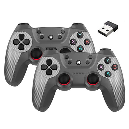 Gizmava DualWave 2.4G – Draadloze Dual-Player Gamecontroller voor PC, TV en Consoles