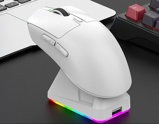 Gizmava Viper X11 Pro – Lichtgewicht Draadloze Gaming Muis (Tri-Mode, Bluetooth RGB)