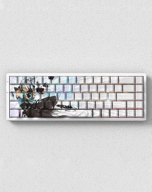 Gizmava Mysterious Realm 74 – PBT Keycap Set met Anime-Design (Sublimatie OEM-kwaliteit)