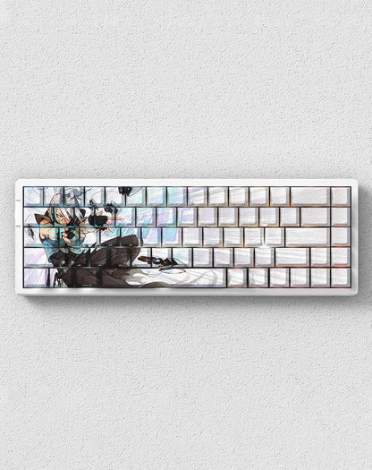 Gizmava Mysterious Realm 74 – PBT Keycap Set met Anime-Design (Sublimatie OEM-kwaliteit)