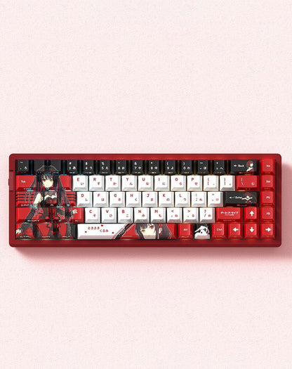 Gizmava Mysterious Realm 74 – PBT Keycap Set met Anime-Design (Sublimatie OEM-kwaliteit)