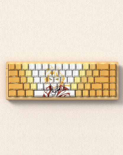 Gizmava Mysterious Realm 74 – PBT Keycap Set met Anime-Design (Sublimatie OEM-kwaliteit)