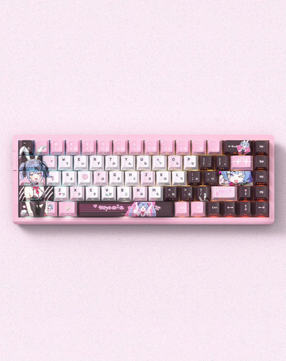 Gizmava Mysterious Realm 74 – PBT Keycap Set met Anime-Design (Sublimatie OEM-kwaliteit)