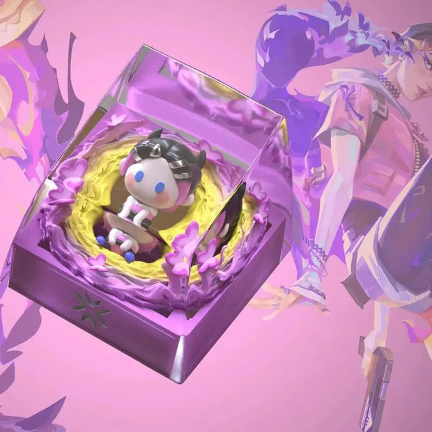 Valorant Artisan Keycap – Jett &amp; Gekko Edition 🎮