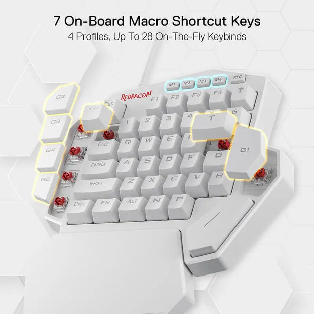 Redragon K585 DITI RGB mechanisch gamingtoetsenbord